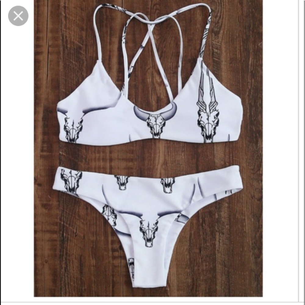 ✨ Cute Cow Skull Swimsuit ✨